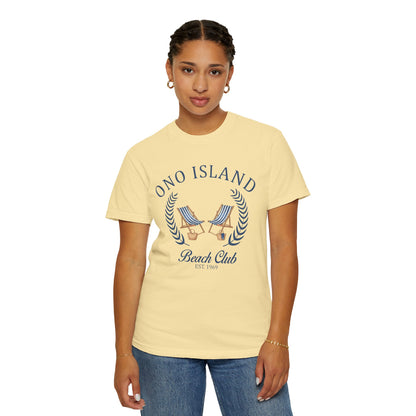 Ono Island Beach Club T-Shirt - Comfort Colors