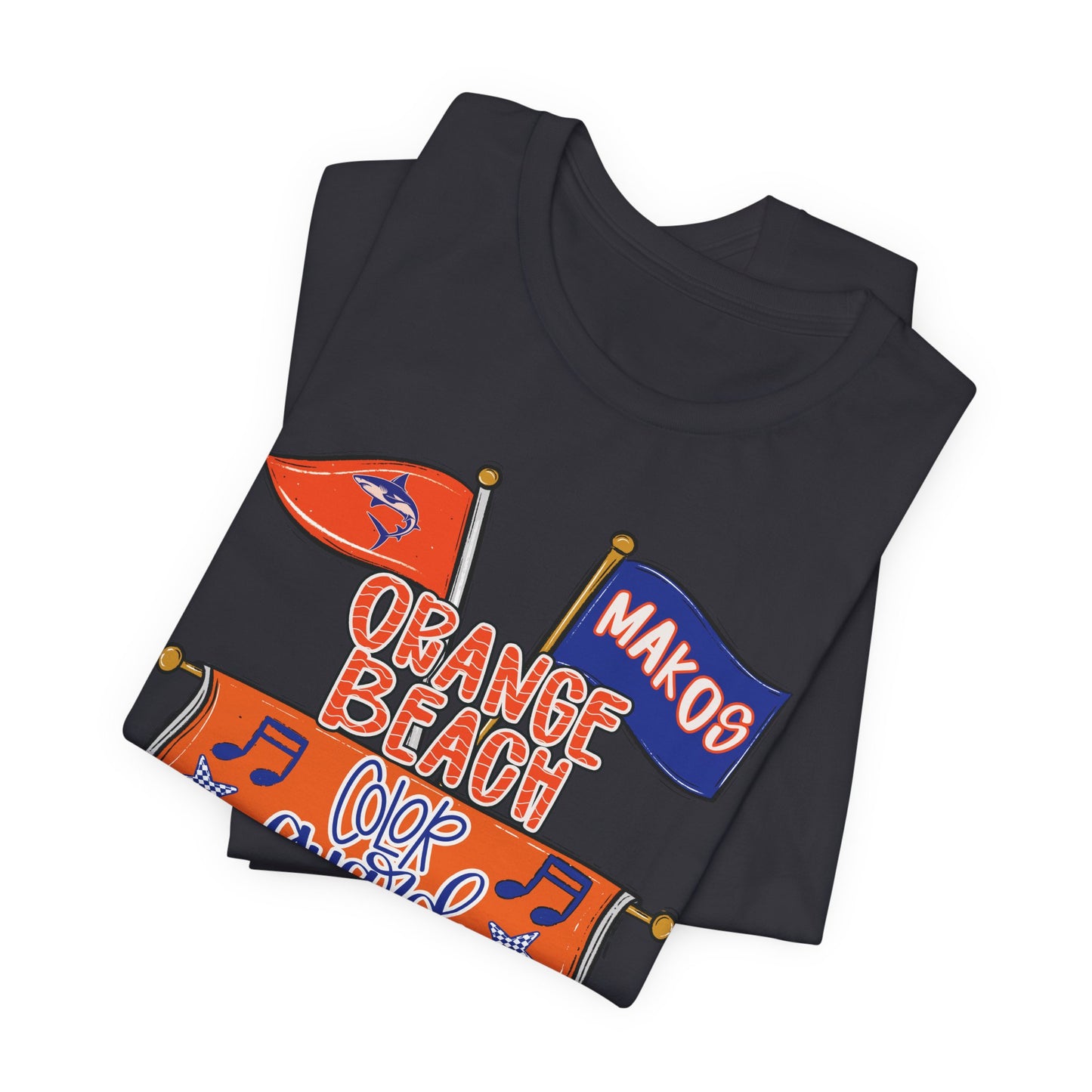 Adult Makos Color Guard Dad Tee - Bella Canvas