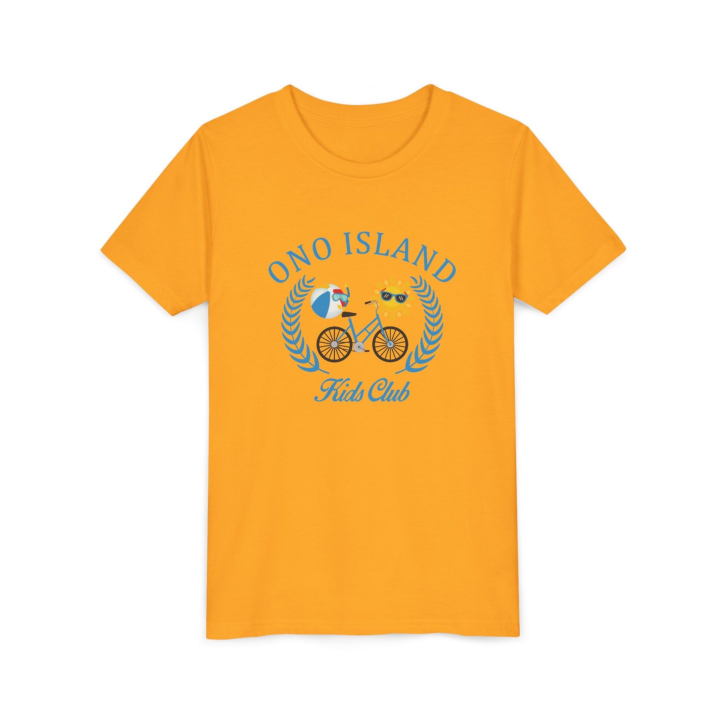 Ono Island Kids Club Blue Tee - Bella Canvas