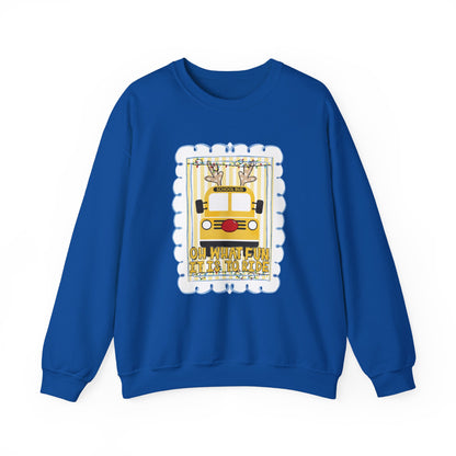 Christmas Bus Driver Sweatshirt - Gildan