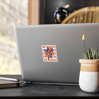 Makos Football Spirit Vinyl Decals