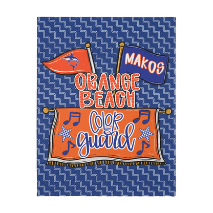 Makos Color Guard Plush Blanket