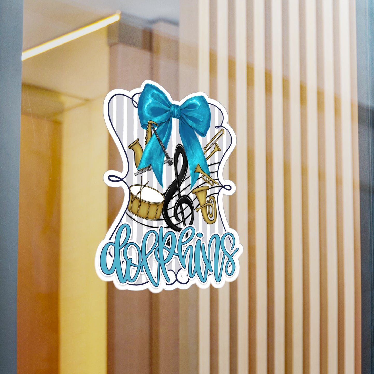 GS Dolphins Band Decals