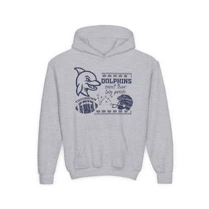 Youth Dolphin Fleece Hoodie -Gildan