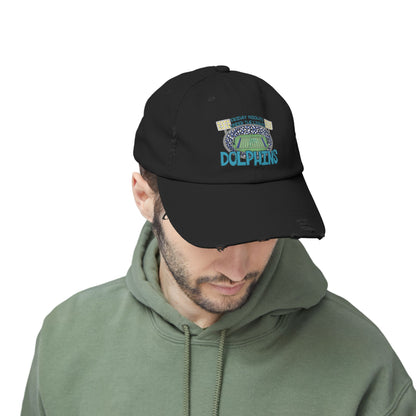 Dolphins Friday Night Lights Unisex Distressed Cap