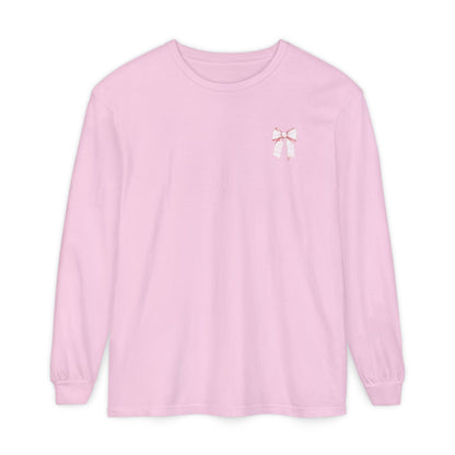 Holly Jolly Long Sleeve Tee - Comfort Colors