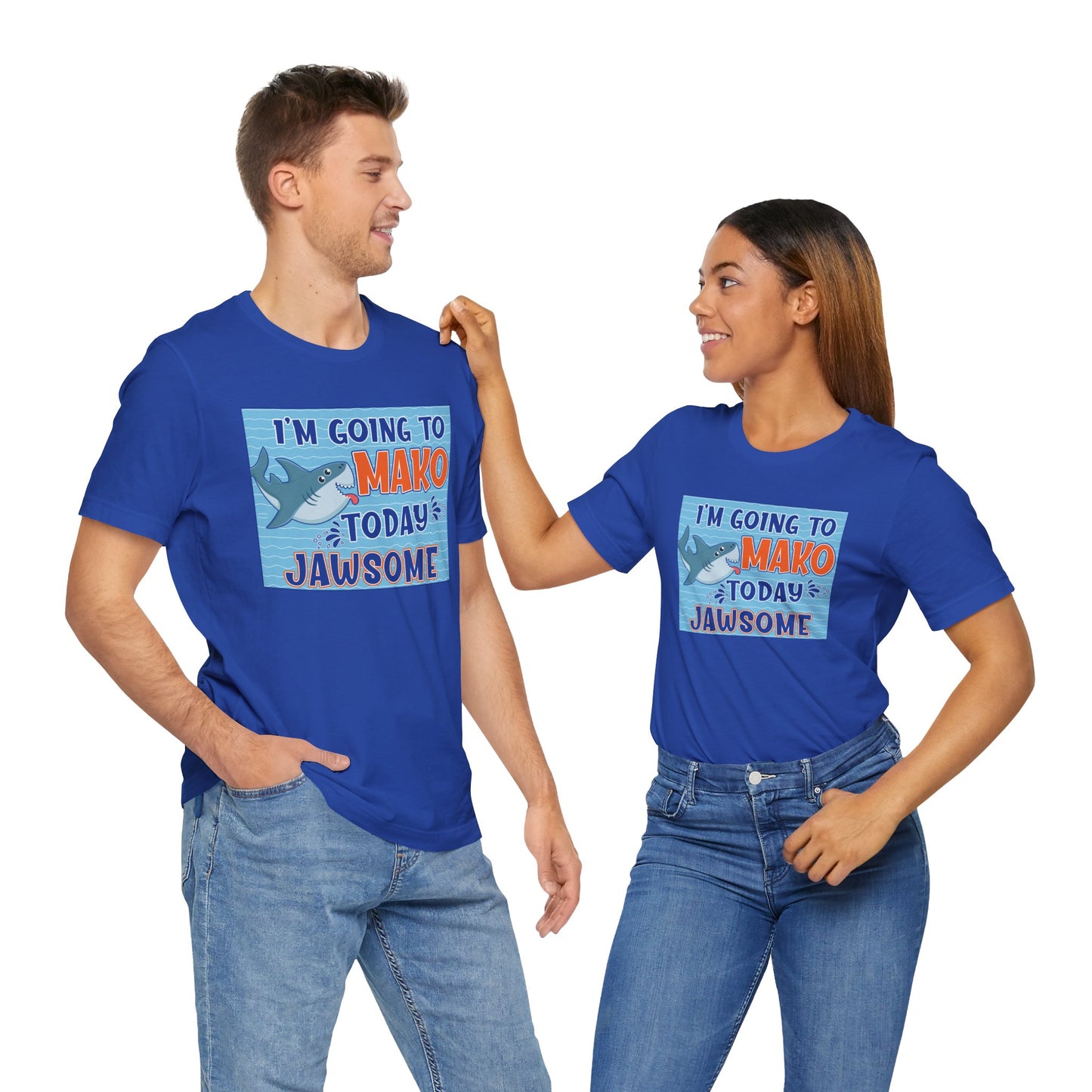 Adult Makos Today Jawsome Tee -  Bella Canvas