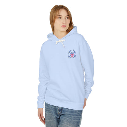 Adult Ono Island Preppy Crab Hoodie Comfort Colors
