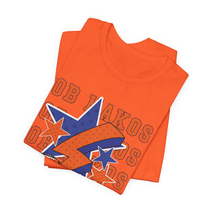 Adult Makos Lightning Football Tee - Bella Canvas