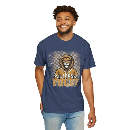 Foley Lions Grunge T-shirt - Comfort Colors
