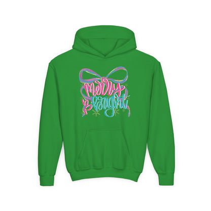 Merry and Bright Hoodie - Gildan