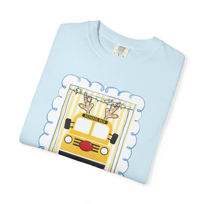 Christmas Bus Driver Tee - Comfort Colors