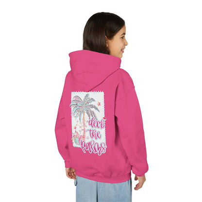 Deck the Palms Hoodie - Gildan