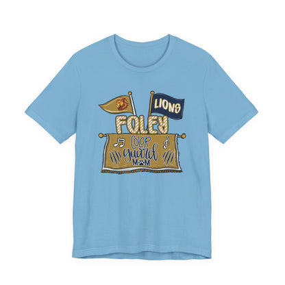 Adult Lions Color Guard Mom Tee - Bella Canvas