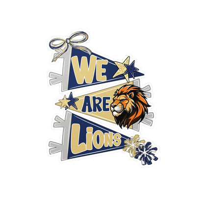 We Are Lions Vinyl Decals