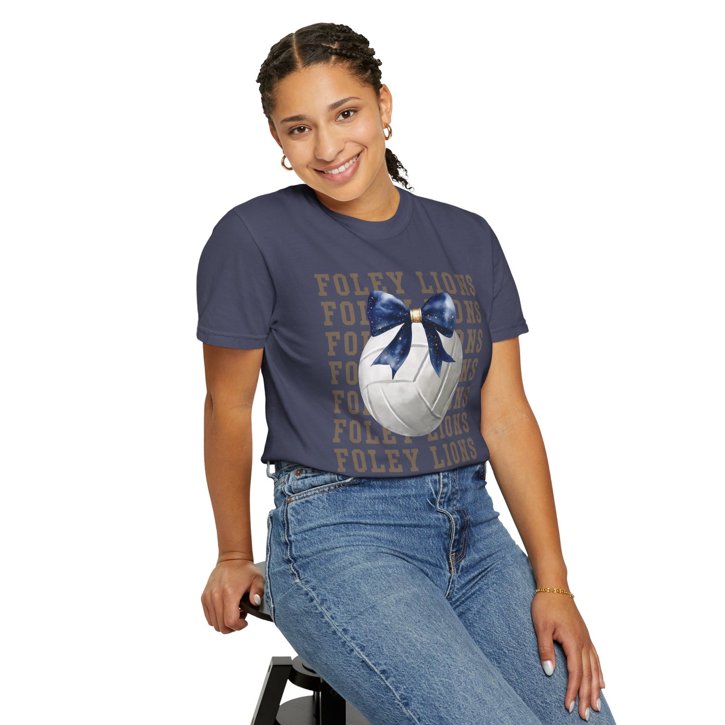 Foley Lions Volleyball T-Shirt - Comfort Colors