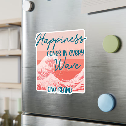 Ono Happiness Wave Vinyl Decals