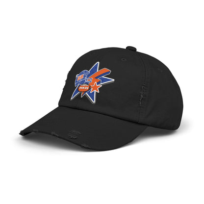 Makos Football Unisex Distressed Cap