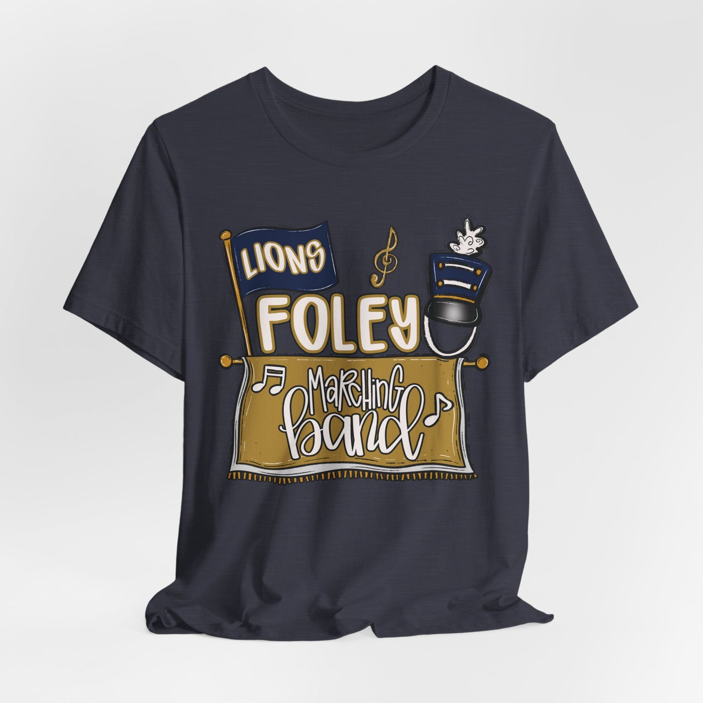Adult Foley Marching Band Tee - Bella Canvas