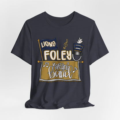 Adult Foley Marching Band Tee - Bella Canvas