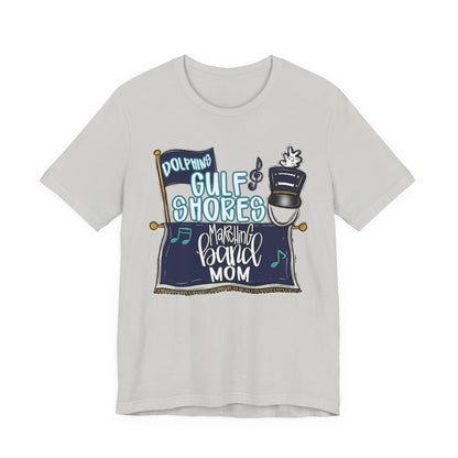 Adult Gulf Shores Band Mom Tee - Bella Canvas