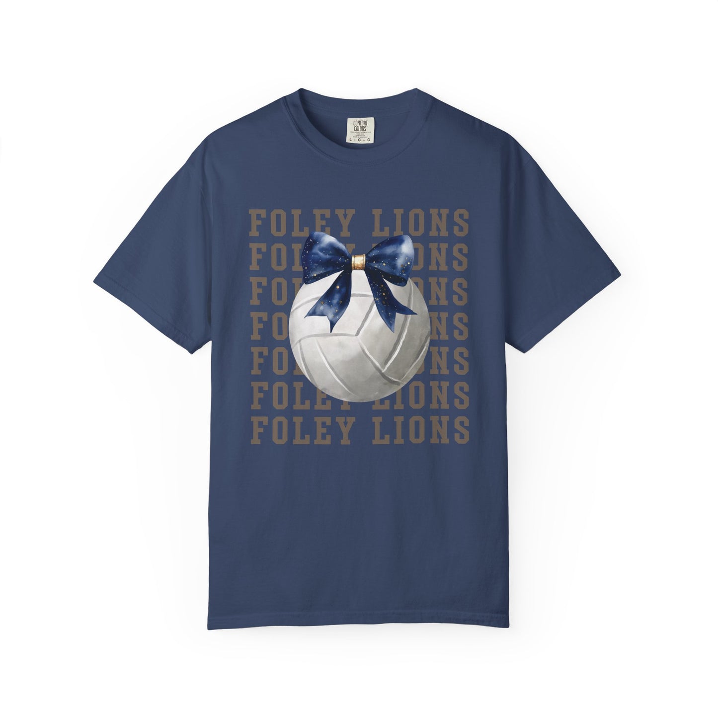 Foley Lions Volleyball T-Shirt - Comfort Colors