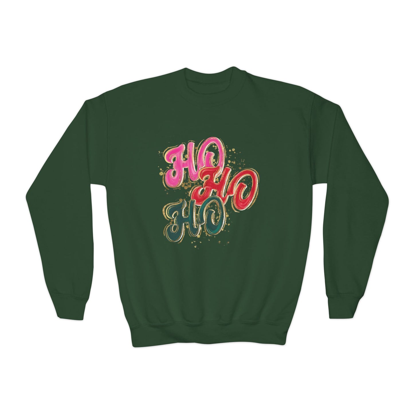 Youth HO HO HO Sweatshirt Gildan