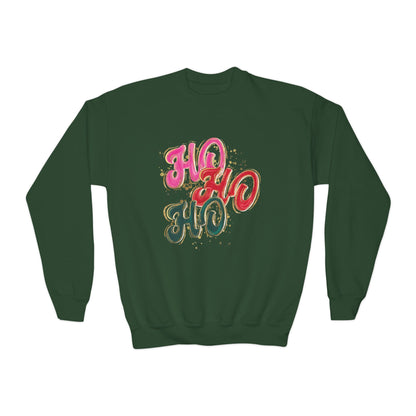 Youth HO HO HO Sweatshirt Gildan