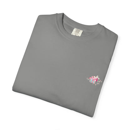 Flamingo Flamingle All the Way Christmas Tee - Comfort Colors