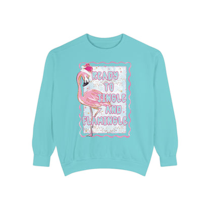 Flamingo Jingle & Flamingle Christmas Sweatshirt