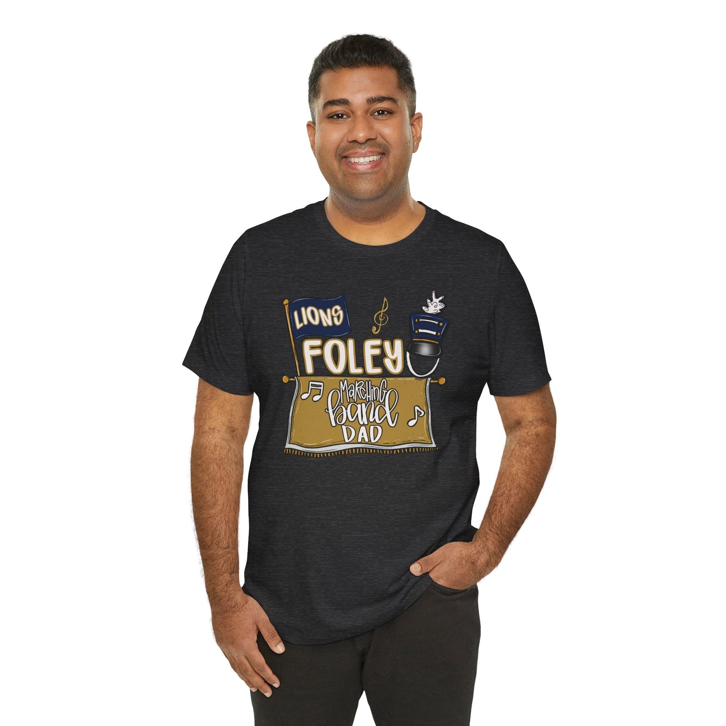 Foley Band Dad Tee - Bella Canvas