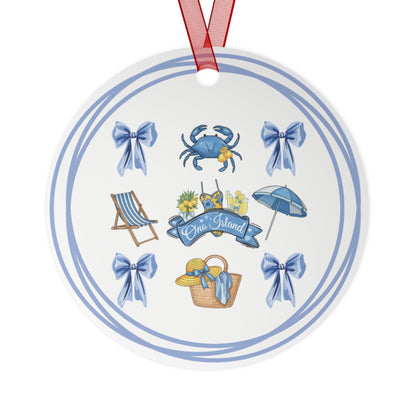 Ono Island Beach Days Ornament