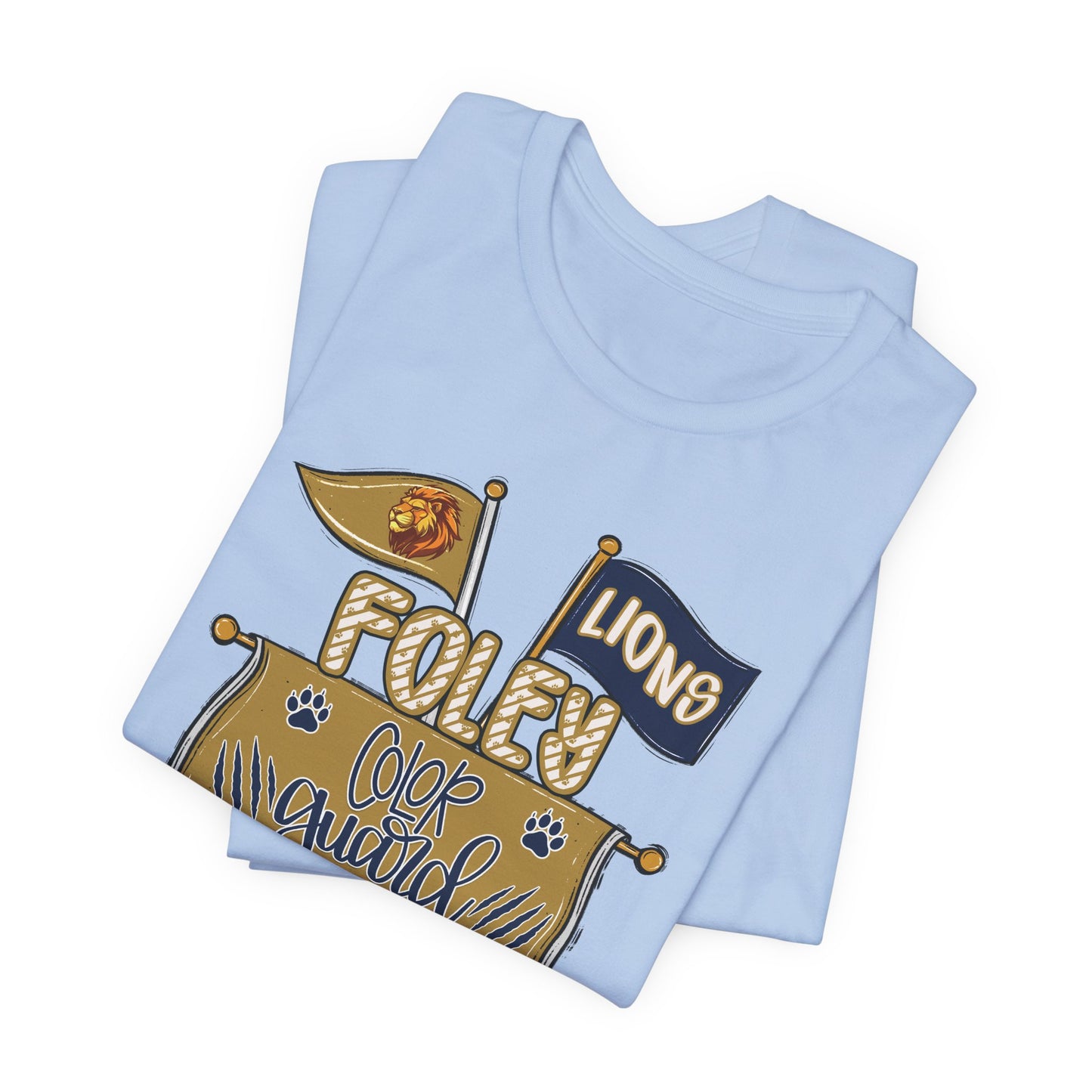 Foley Lions Color Guard Jersey Tee - Bella Canvas