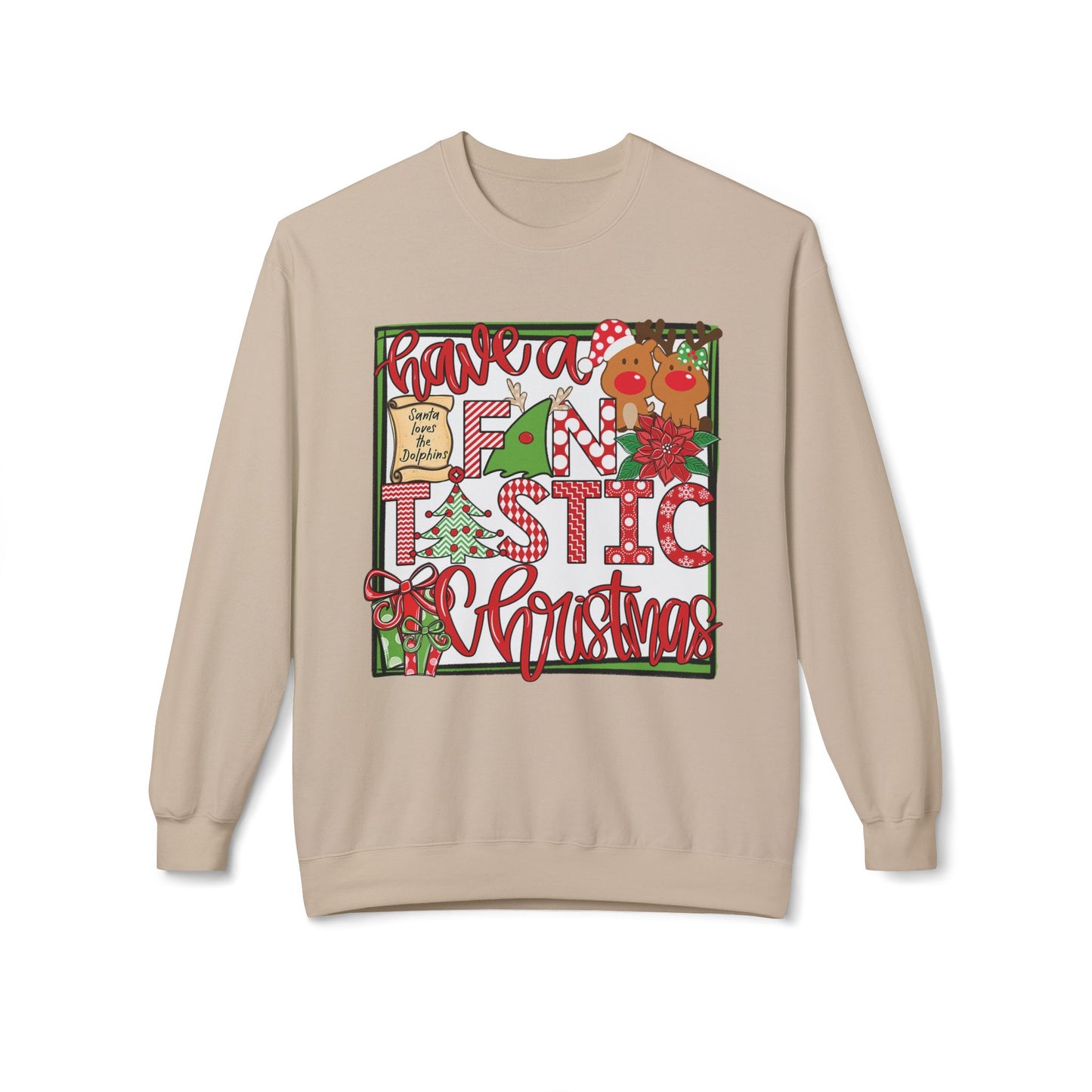 GS Dolphins Christmas - Gildan