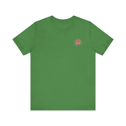 Adult Christmas Surfing Tee - Bella Canvas