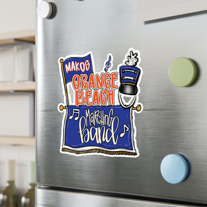 Makos Marching Band Kiss-Cut Vinyl Decals |