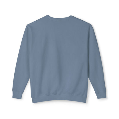Adult Life of a Dolphin Faux Glitter Sweatshirt - Comfort Colors