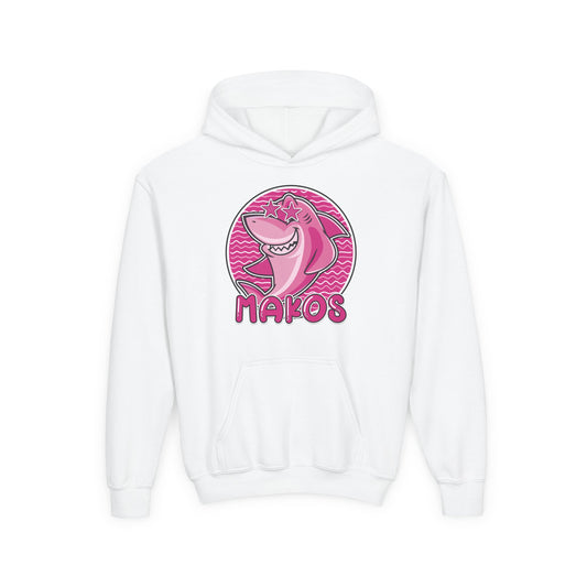 Youth Preppy Shark Hoodie