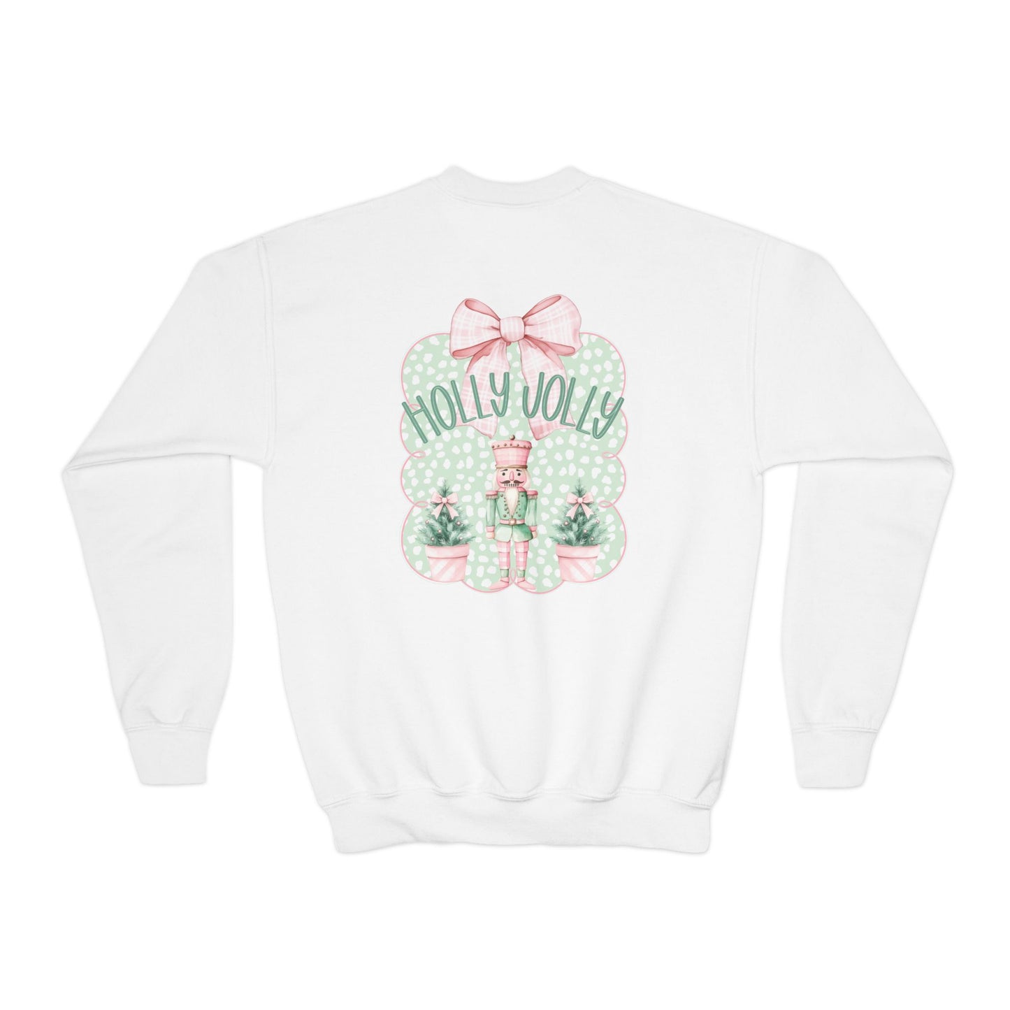 Youth Holly Jolly Nutcracker Sweatshirt - Gildan