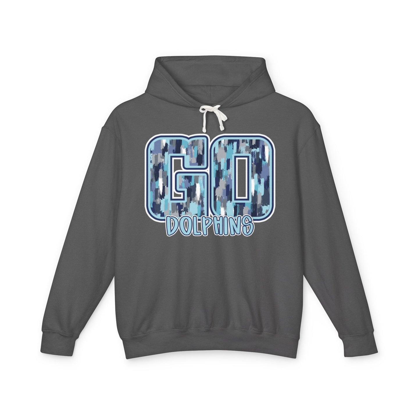 Adult Go Dolphins Hoodie - Comfort Colors
