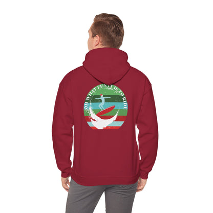 Adult Christmas Surf Hoodie - Gildan