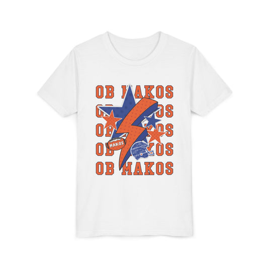 Youth Makos Lightning Football Tshirt
