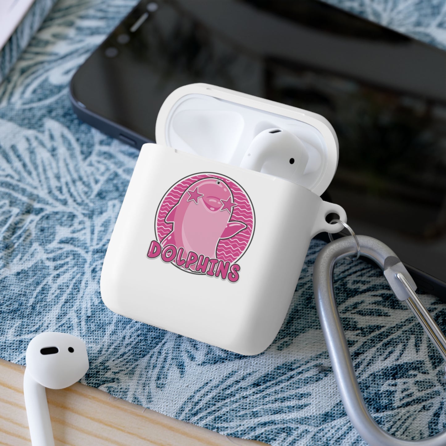 Dolphin Preppy AirPods Case Cover