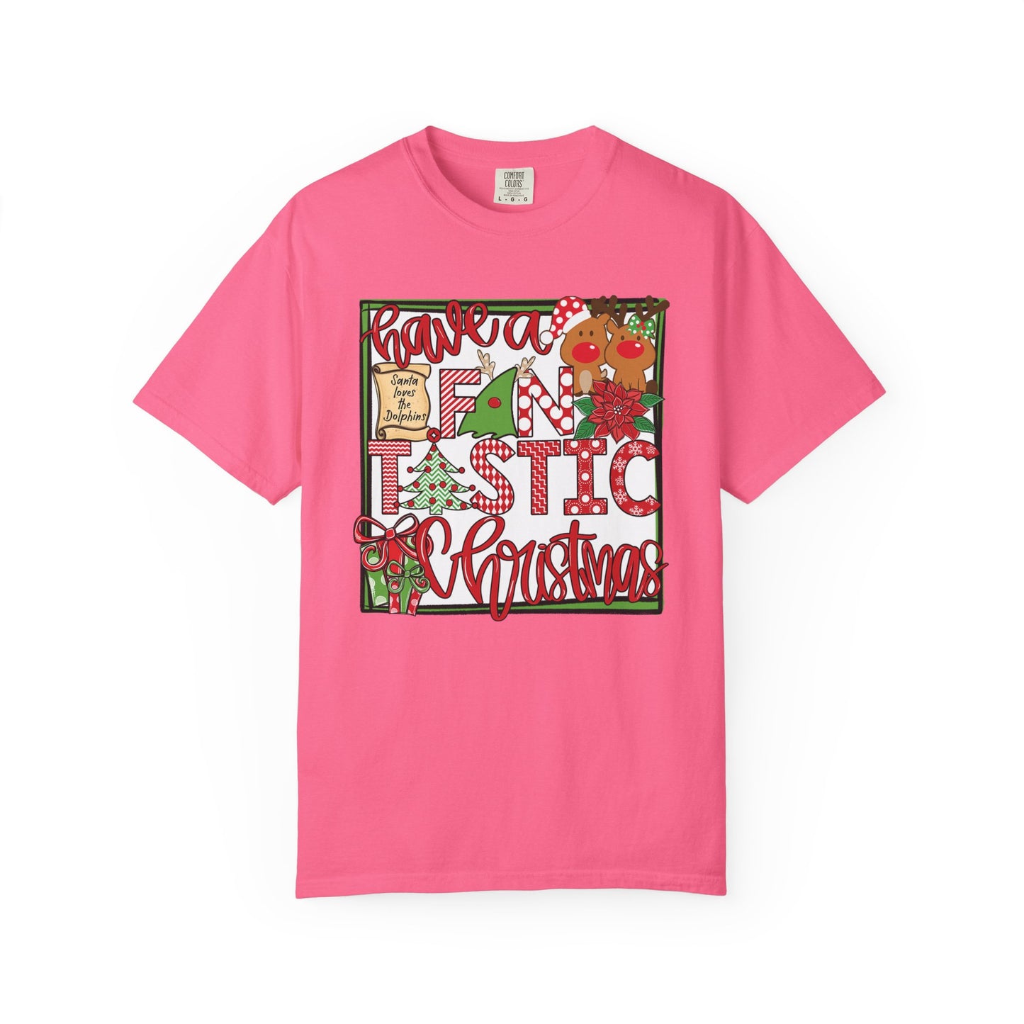 Dolphins Christmas - Comfort Colors