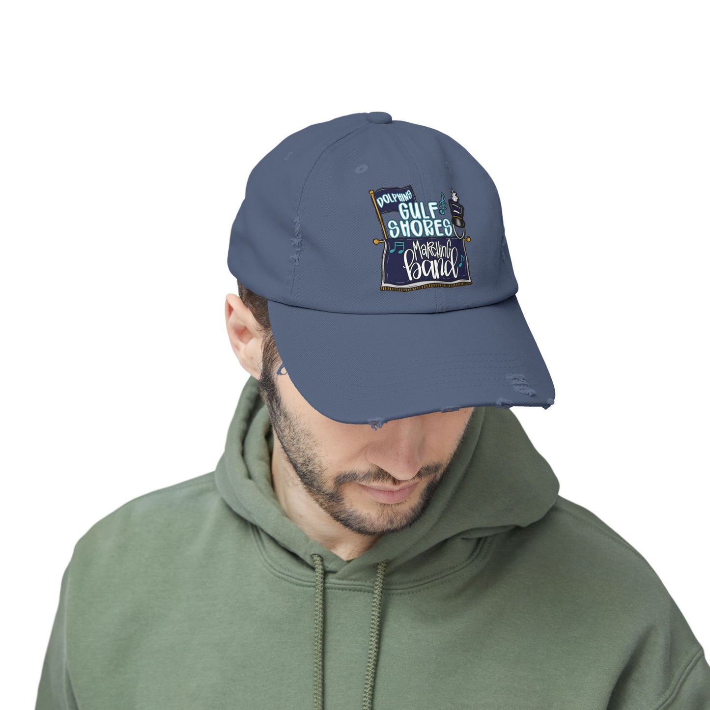 GS Marching Band Distressed Cap
