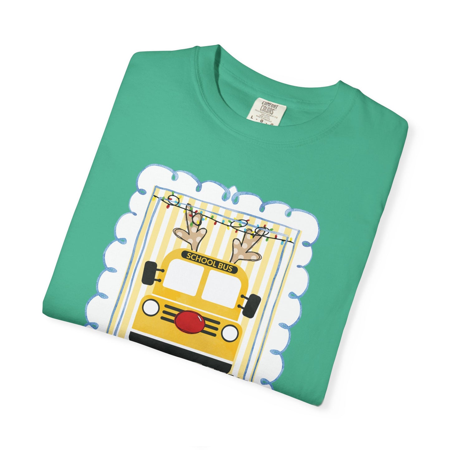 Christmas Bus Driver Tee - Comfort Colors