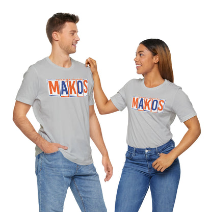 Adult Makos Block Tee - Bella Canvas