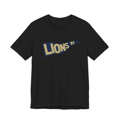Adult #1 Lions Unisex Jersey Tee - Bella Canvas