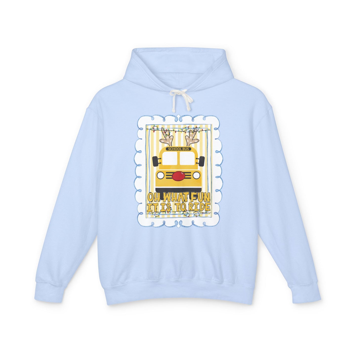 Christmas Bus Driver Hoodie -  Comfort Colors