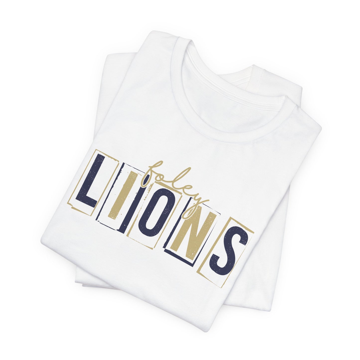 Foley Lions Boxy Tee - Bella Canvas